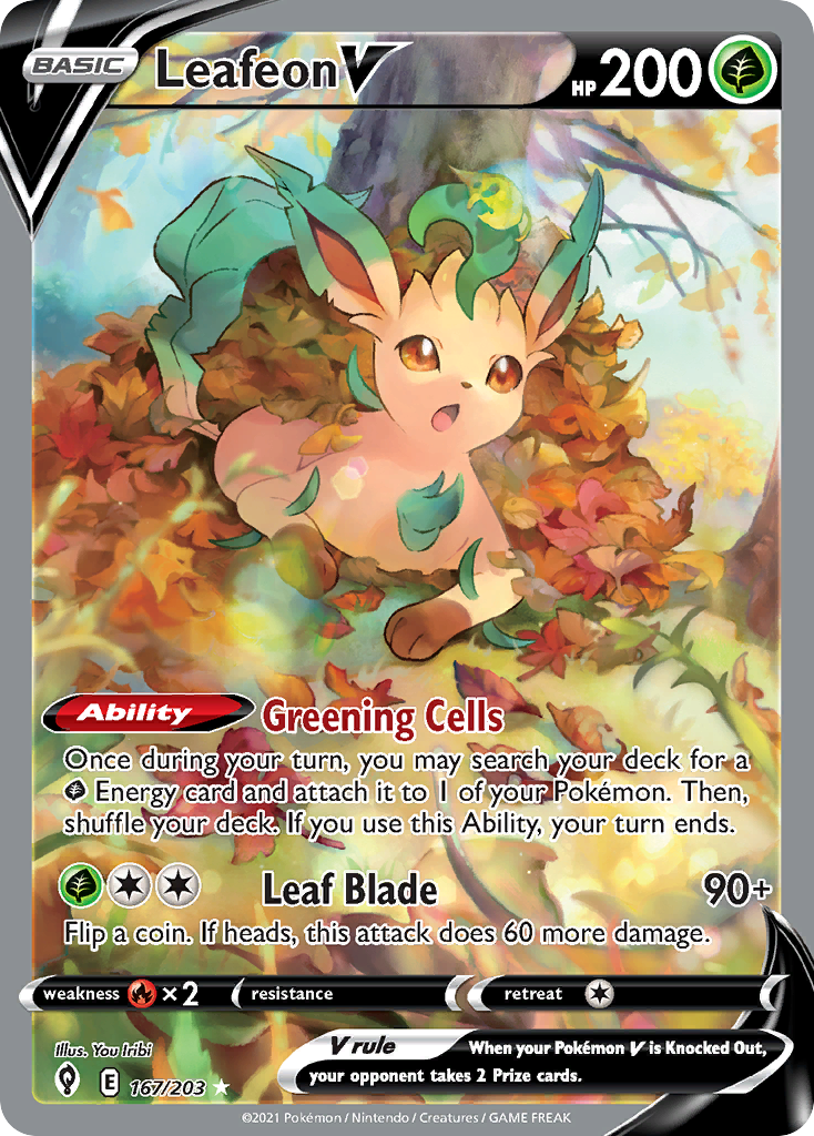 Leafeon V - 167/237 - EN Leafeon V - 167/237 - EN