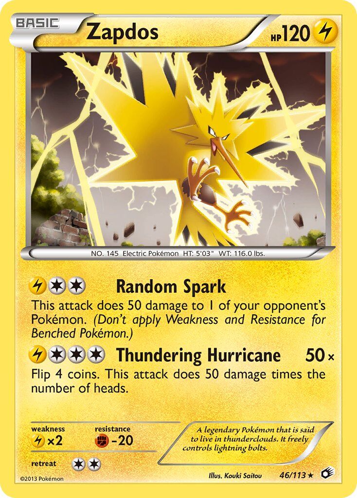 Zapdos - 46/113 - EN Zapdos - 46/113 - EN