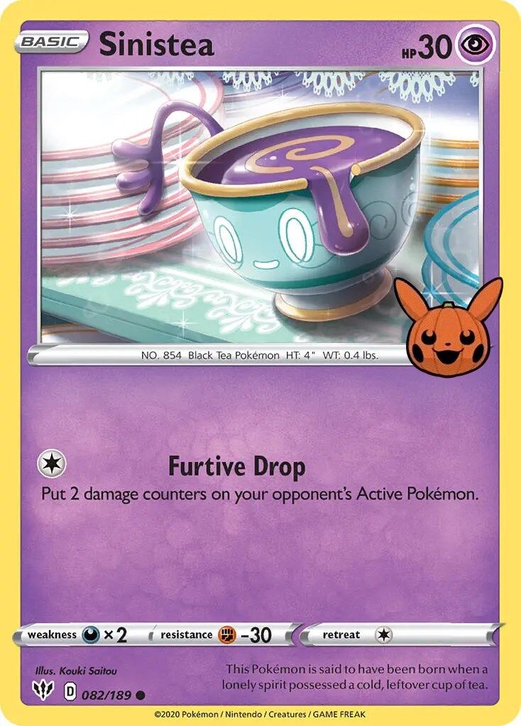 sinitea-082-172-pokemon-tcg-near-mint-en Sinitea - 082/189 - Pokémon TCG - Near Mint - EN