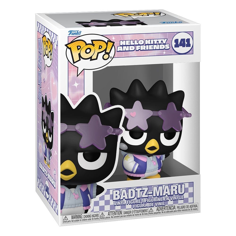 Hello Kitty and Friends POP! #141 Animation Vinyl Figur Badtz-Maru (K-Pop Outfit) 9 cm
