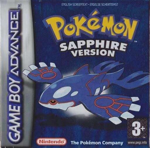 Pokemon Sapphire - Game Boy Advance Pokemon Sapphire - Game Boy Advance