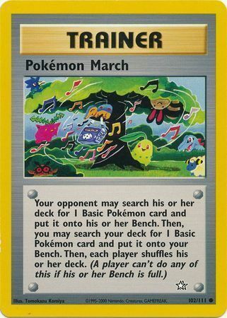 Pokémon March - 102/111 - Unlimited - EN