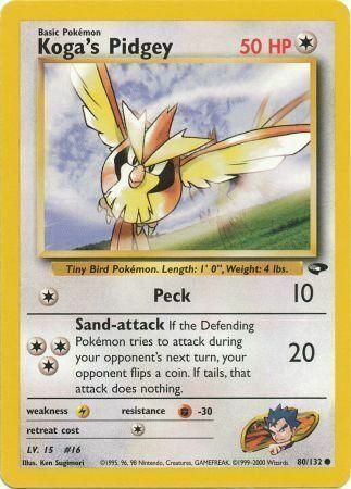 Koga’s Pidgey - 80/132 - Unlimited - EN