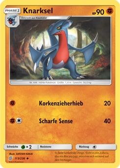 Knarksel 113/236 - Pokémon TCG