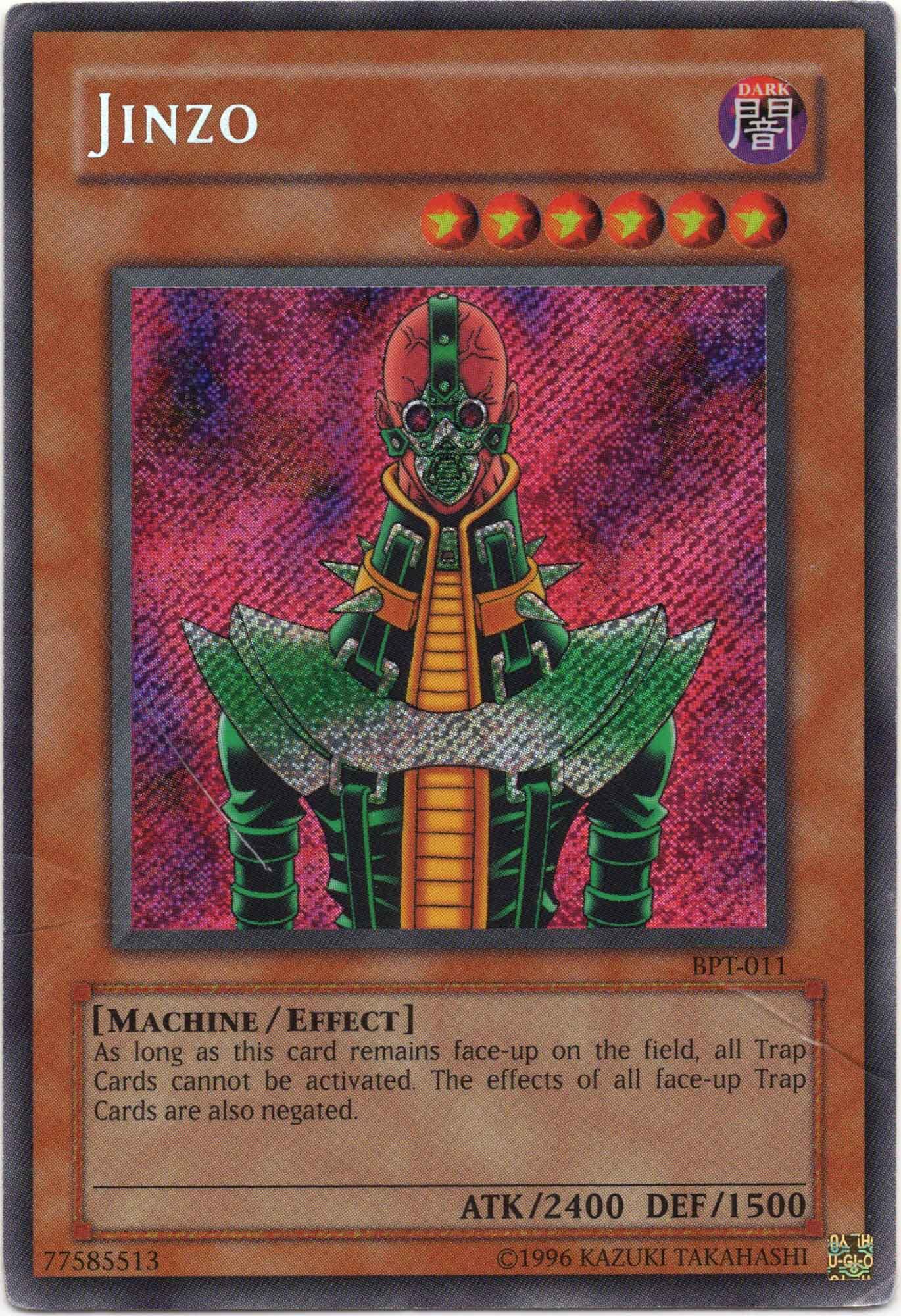 Jinzo - BPT-001 - Secret Rare
