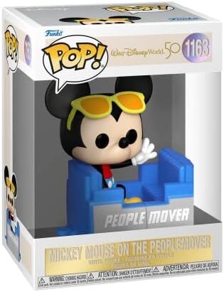 POP! World 50th - Mickey Mouse on The People Mover Vinyl Figure Visit the Funko Store POP! World 50th - Mickey Mouse on The People Mover Vinyl Figure Visit the Funko Store