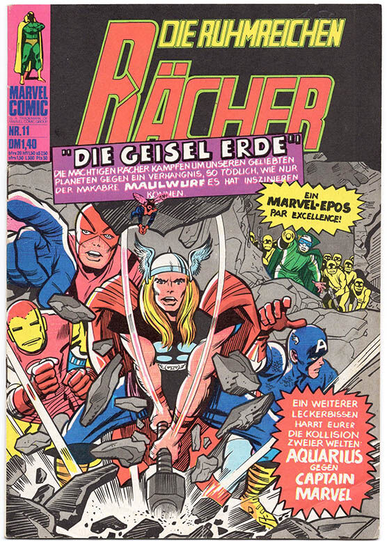die_r-cher_11 Die Rächer #11 - Zustand 2 Gut