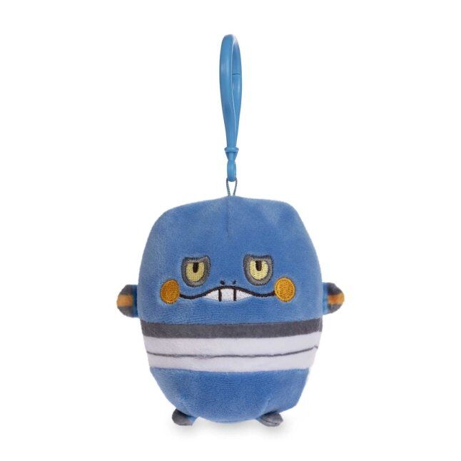 Croagunk Microbead Key Chain Plush - 10.4 cm