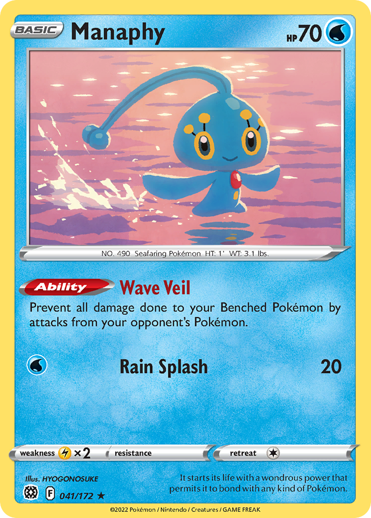 Manaphy - 041/172 - EN Manaphy - 041/172 - EN