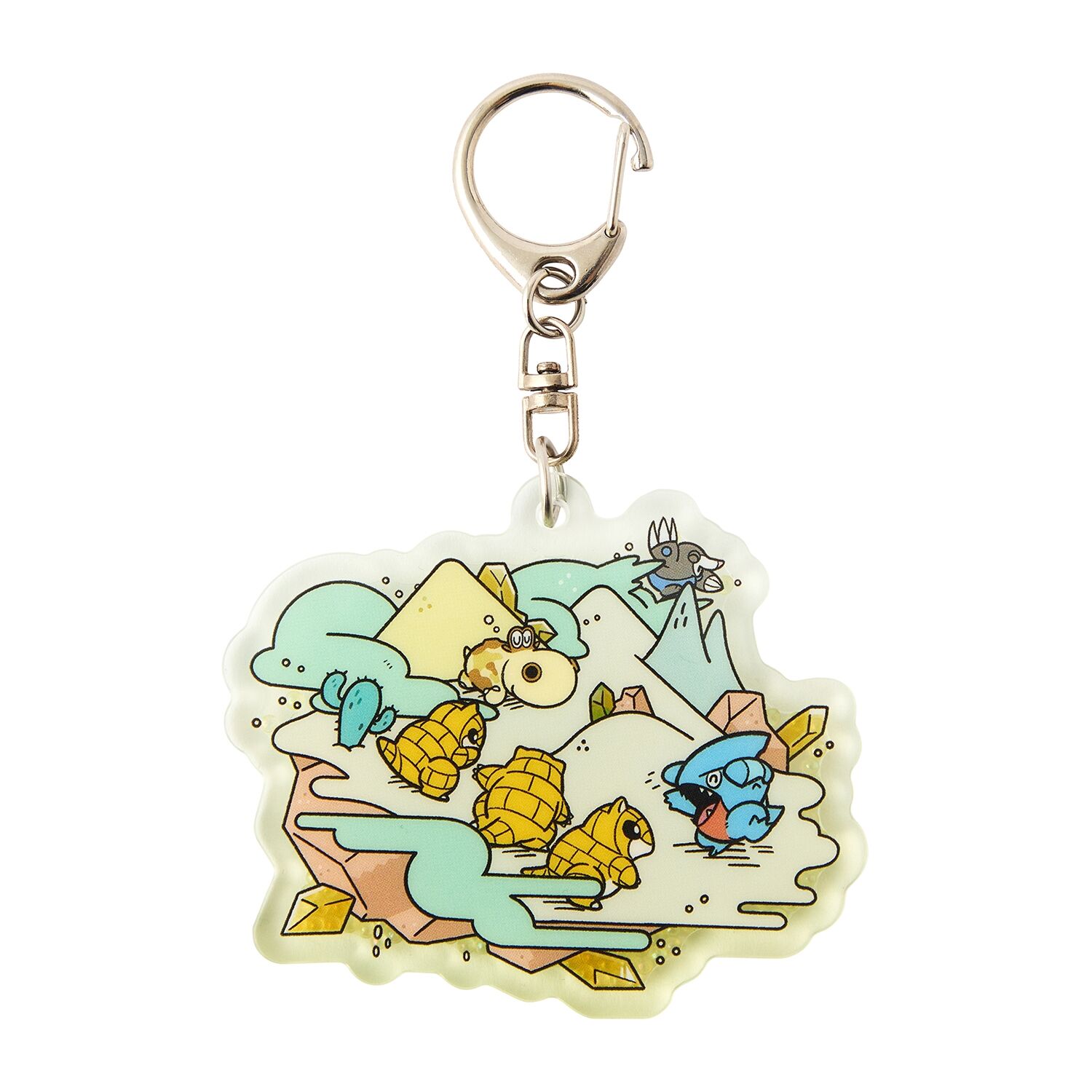 Pokemon Shaka Shaka Acrylic Keychain Collection OTENKI TEAM (1 Random)