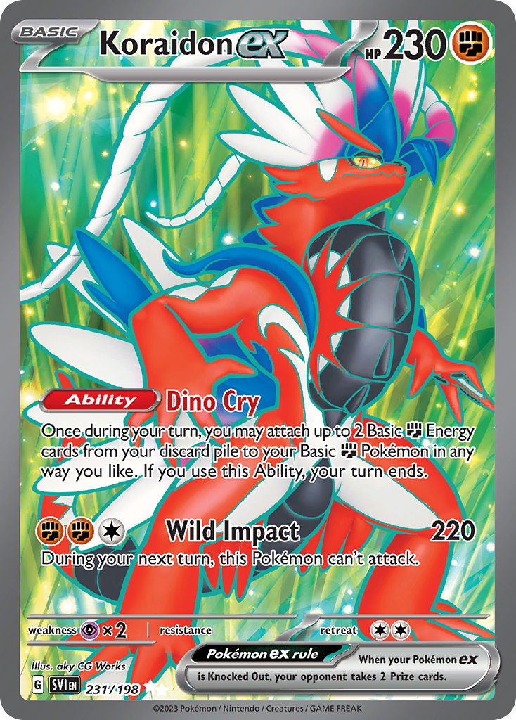 Koraidon ex - 231/198 - EN