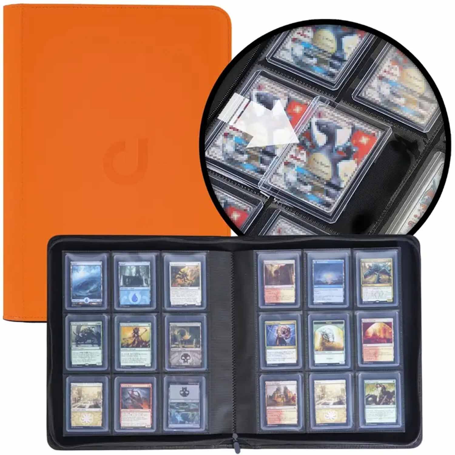 Toploader Binder Order Orange (288 Cards) Toploader Binder Order Orange (288 Cards)