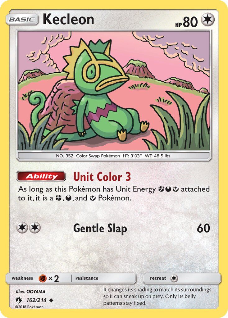 Kecleon - 162/214 - EN Kecleon - 162/214 - EN