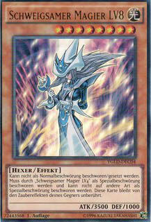 Schweigsamer Magier LV8 - Yu-Gi-Oh!