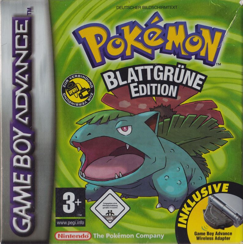 Pokemon Blattgrüne Edition - OVP - DE Pokemon Blattgrüne Edition - OVP - DE