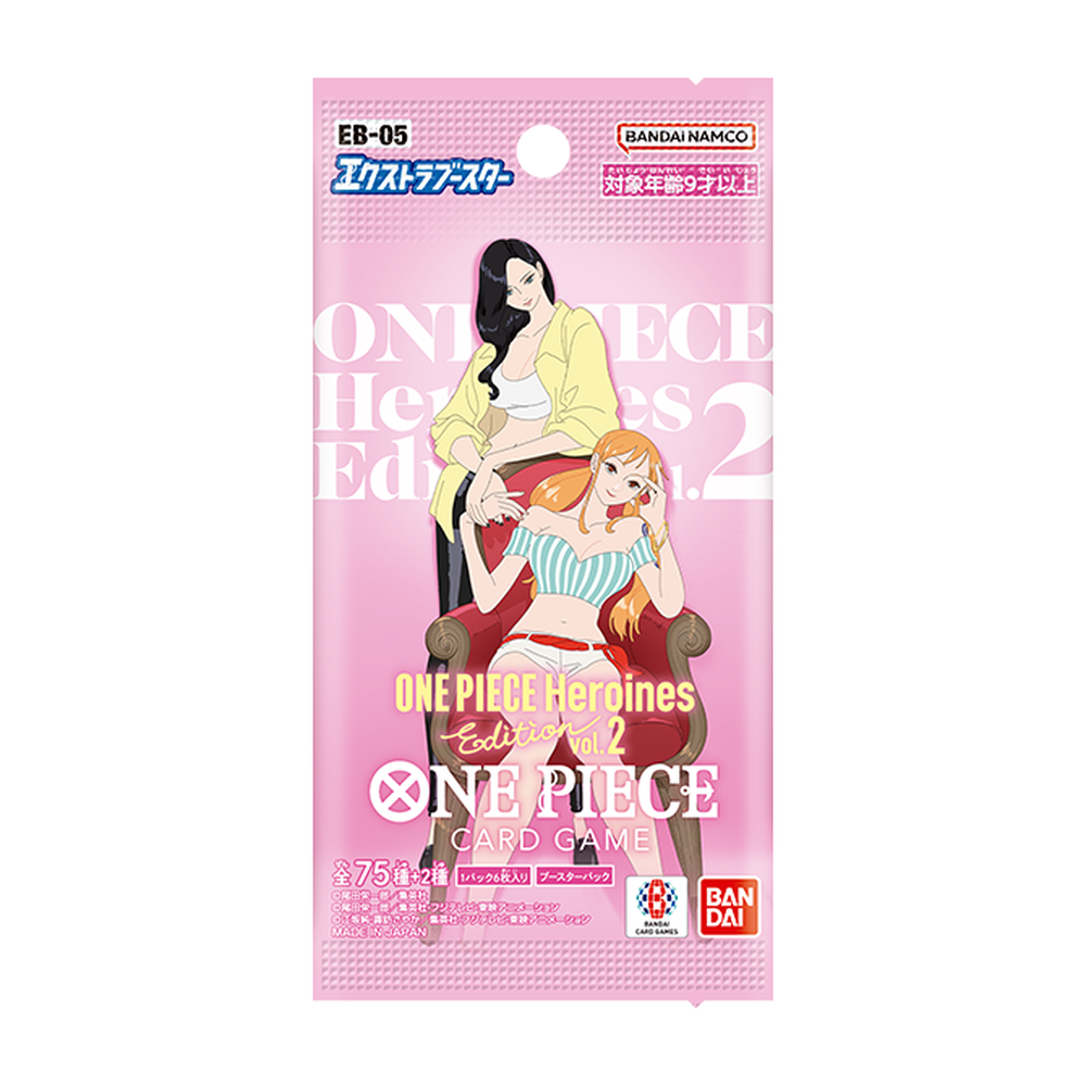 Heroines Edition Vol.2 EB05 Booster Pack - One Piece Card Game - JP