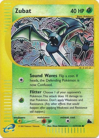Zubat - 117/144 - Reverse Holo - EN