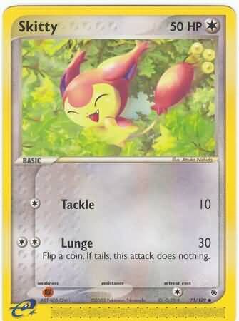 Skitty - 71/109 - Reverse Holo - EN