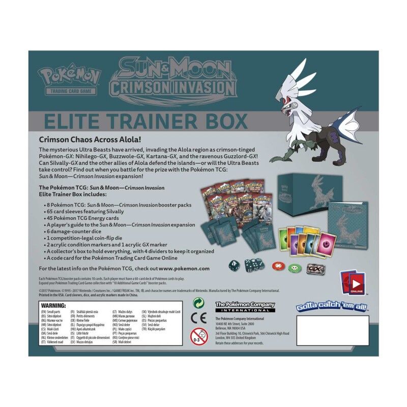 Pokémon Elite Trainerbox Sun & Moon Crimson Invasion - EN