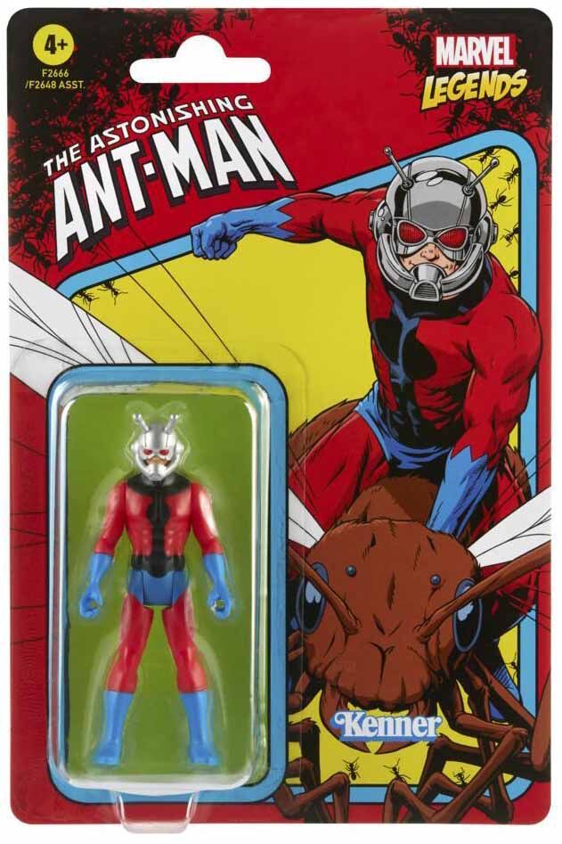 Marvel Legends Retro 375 Collection Ant-Man Actionfigur - 9.5 cm