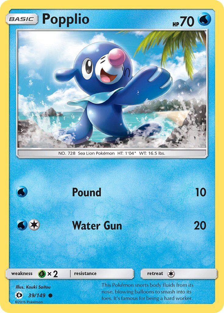 Popplio - 39/149 - EN