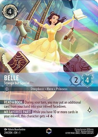 Belle - Strange but Special (Enchanted) - 214/204 - EN Belle - Strange but Special (Enchanted) - 214/204 - EN