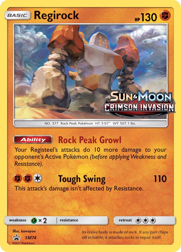 Regirock - SM74/SM74 - EN Regirock - SM74/SM74 - EN
