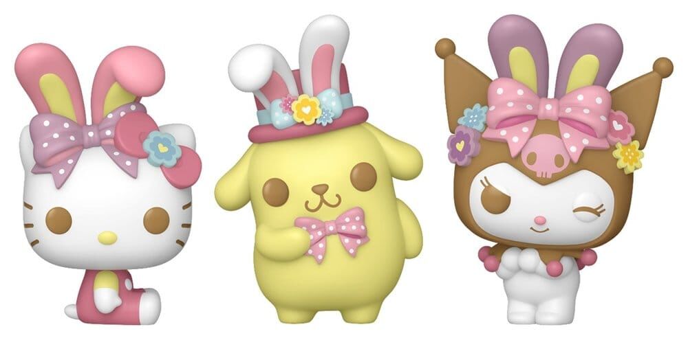Hello Kitty Pocket POP! Vinyl Figuren Easter Egg 3-Pack HK 4 cm Hello Kitty Pocket POP! Vinyl Figuren Easter Egg 3-Pack HK 4 cm