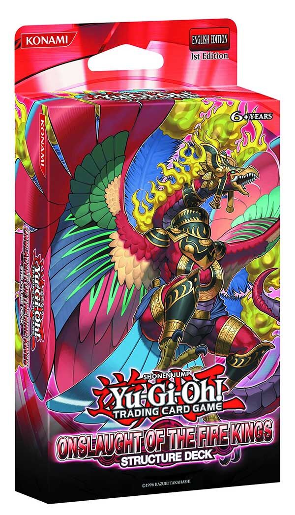 Structure Deck: Onslaught of the Fire Kings - Yu-Gi-Oh! - EN
