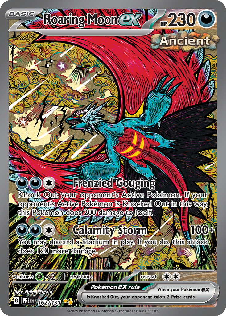 Roaring Moon ex - 162/131 - EN Roaring Moon ex - 162/131 - EN