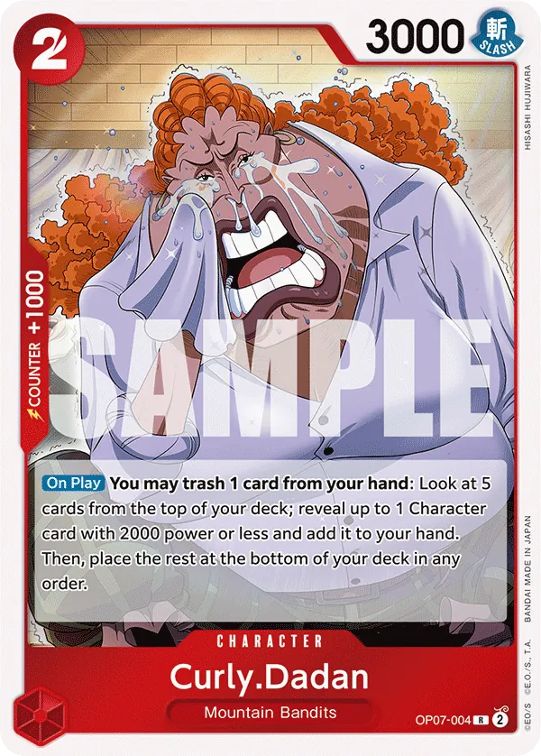 Curly.Dadan - OP07-004 Curly.Dadan - OP07-004