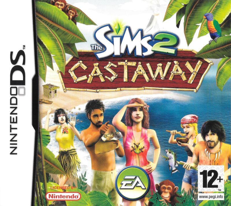 die-sims-2-castaway-nintendo-ds-cover Die Sims 2 Castaway - Nintendo DS