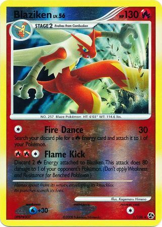 Blaziken - 1/106 - Reverse Holo - EN