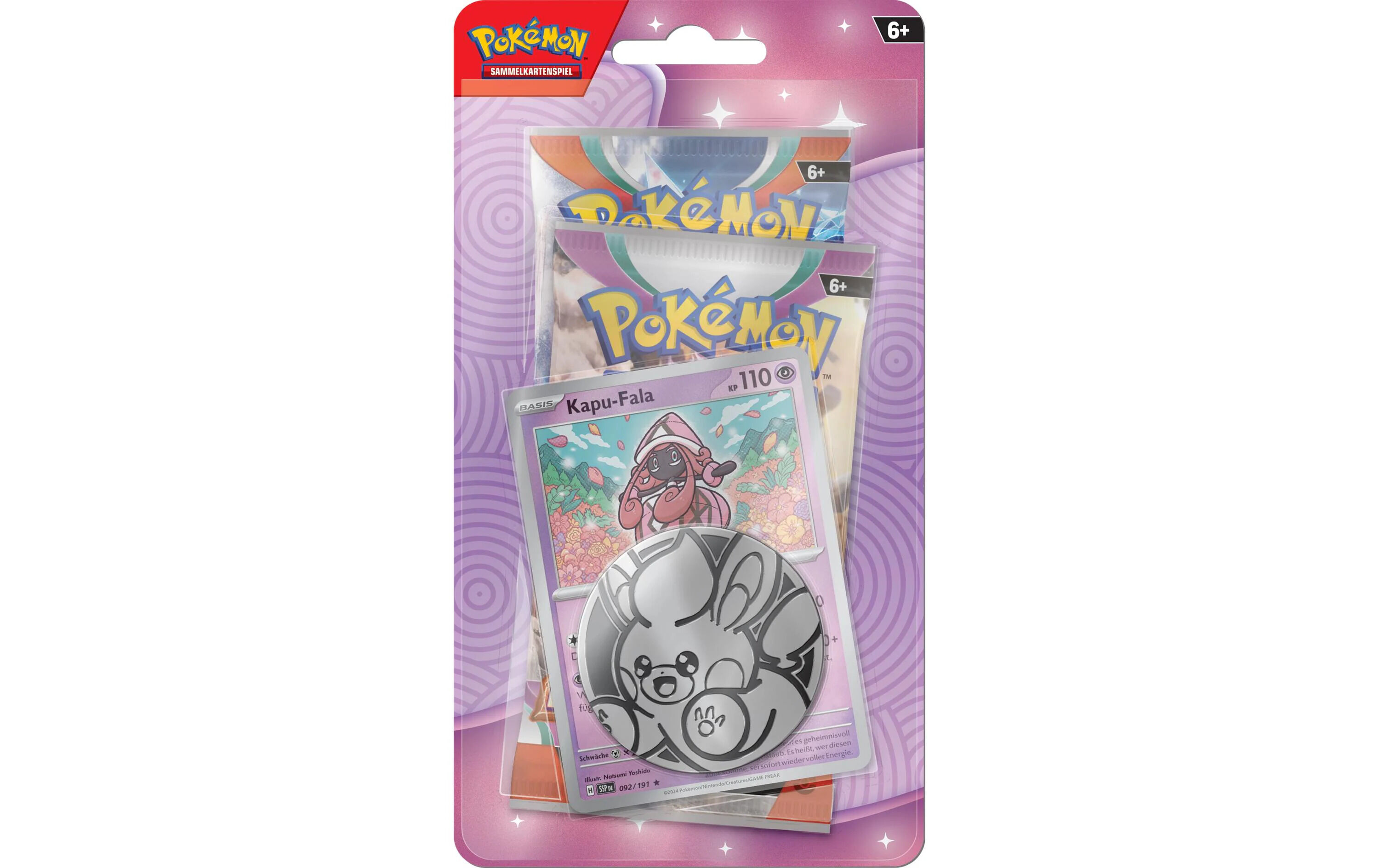Pokémon TCG: Karmesin & Purpur Coin 2-Pack Blister - DE