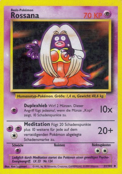 Rossana 031/102 - Pokémon TCG