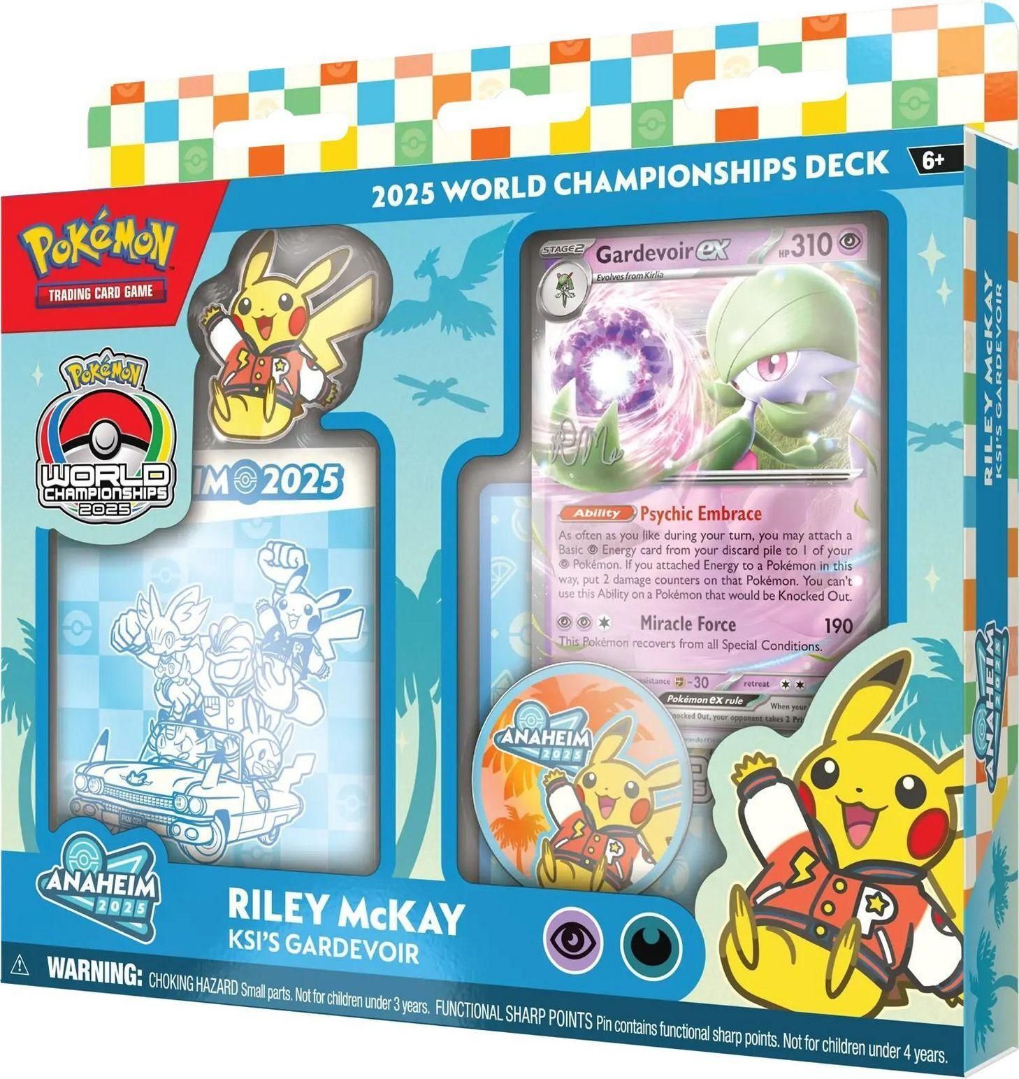 Pokémon TCG: 2025 World Championships Deck - Riley McKay - Gardevoir ex - EN
