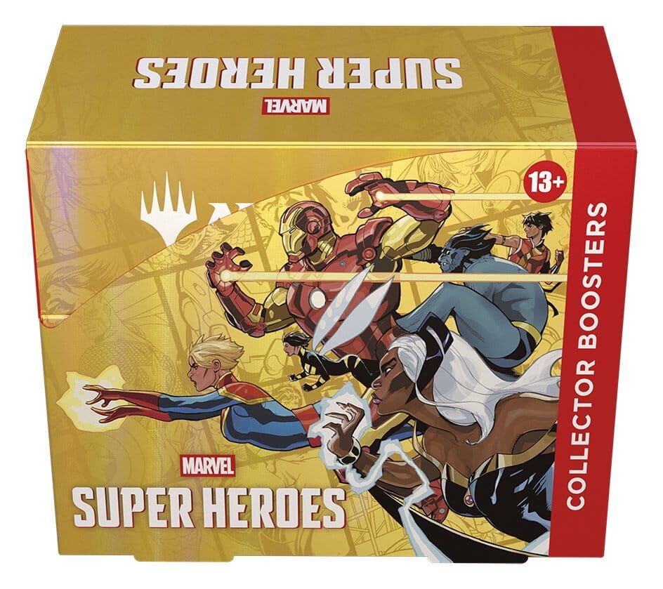 Magic the Gathering - Marvel Super Heroes Collector Booster Display (12) - EN