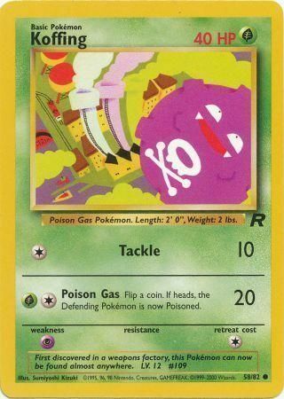 Koffing - 58/83 - Unlimited - EN Koffing - 58/83 - Unlimited - EN