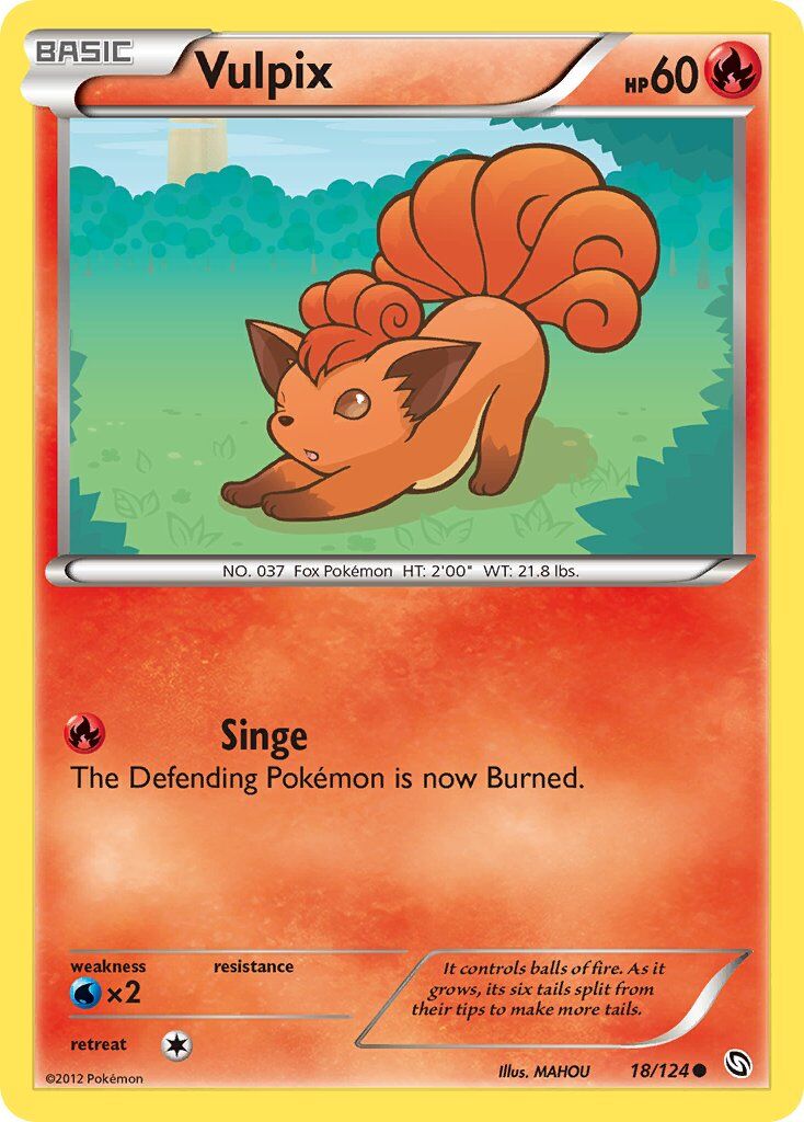 Vulpix - 18/124 - EN Vulpix - 18/124 - EN