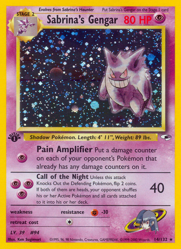 Sabrina’s Gengar - 14/132 - EN Sabrina’s Gengar - 14/132 - EN