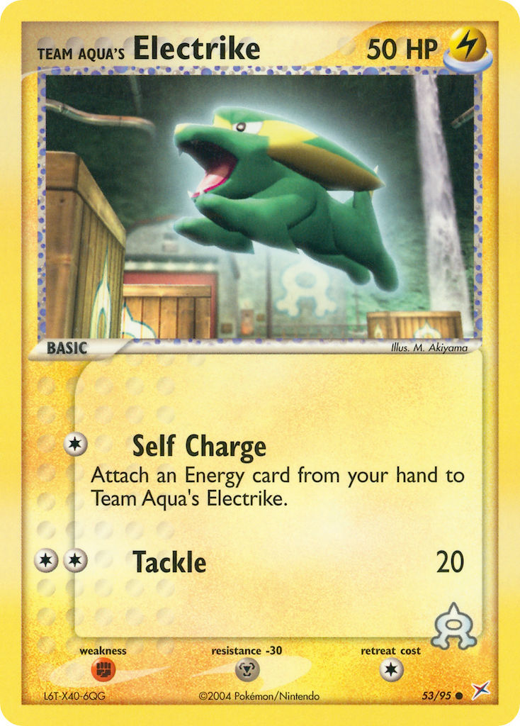 Team Aqua’s Electrike - 53/95 - EN Team Aqua’s Electrike - 53/95 - EN