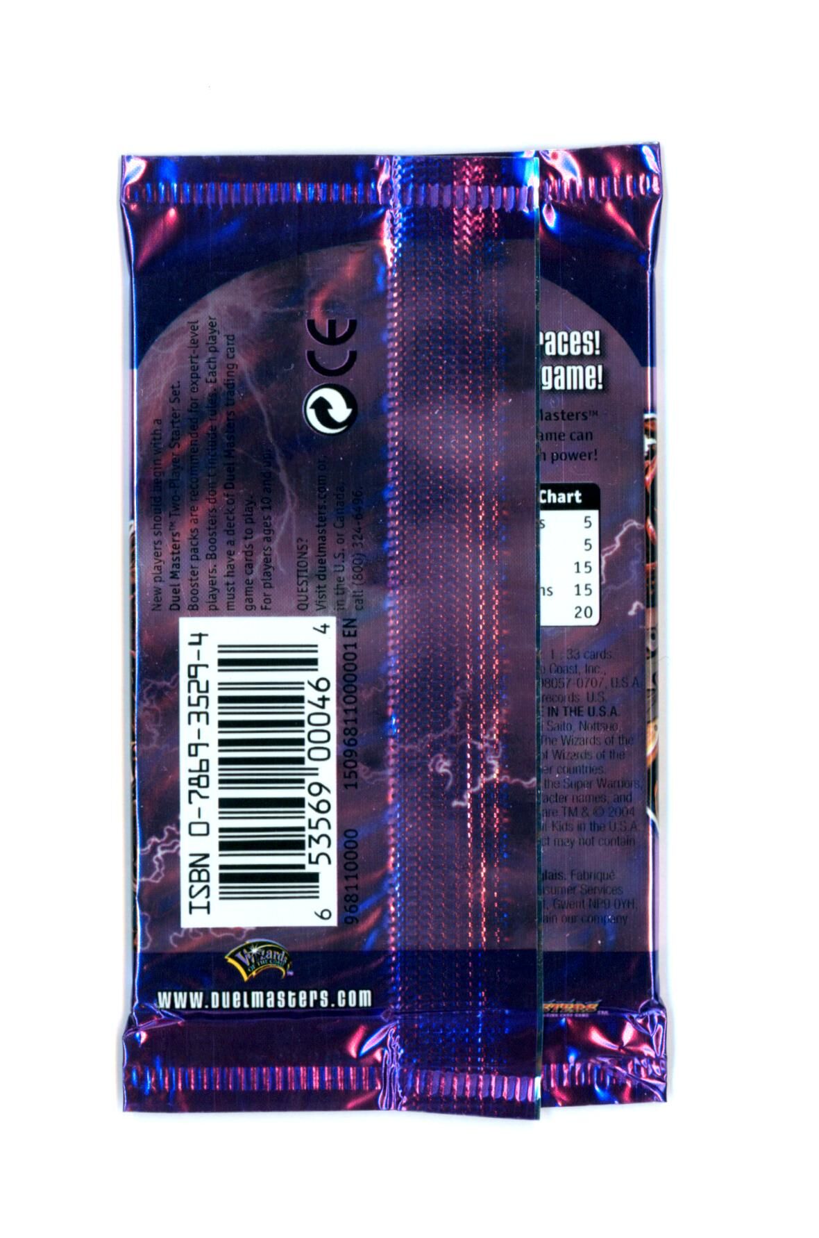 Rampage of the super Warriors Duel Masters TCG Booster Pack DM03 - EN