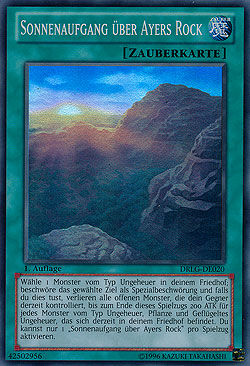 sonnenaufgang-ber-ayers-rock-yu-gi-oh Sonnenaufgang über Ayers Rock - Yu-Gi-Oh!
