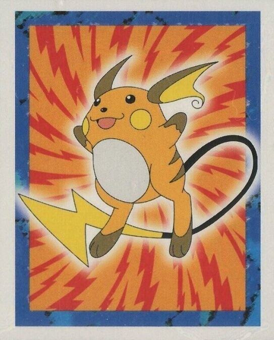 Raichu - 26 - Merlin Sticker Series 1 Raichu - 26 - Merlin Sticker Series 1