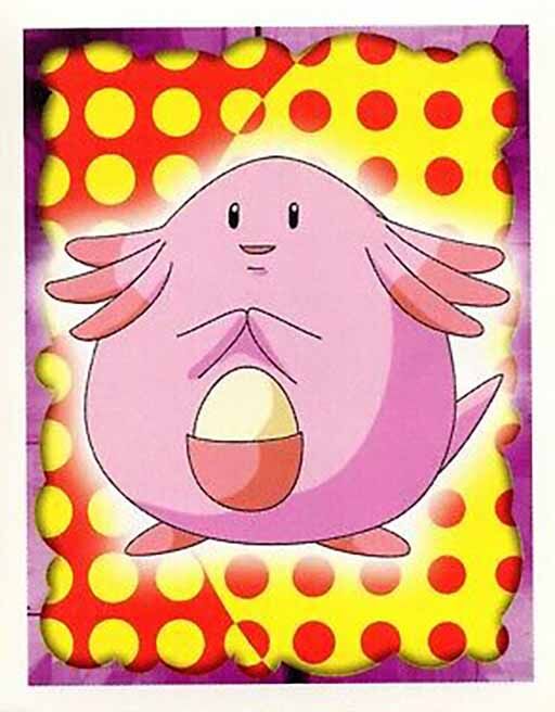 Chansey - 113 - Merlin Sticker Series 1 Chansey - 113 - Merlin Sticker Series 1