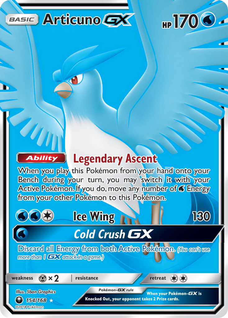 Articuno-GX - 154/168 - EN