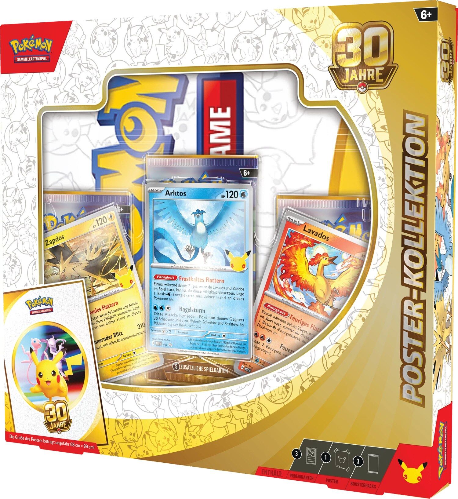 Pokémon TCG: 30 Jahre - Poster-Kollektion - DE