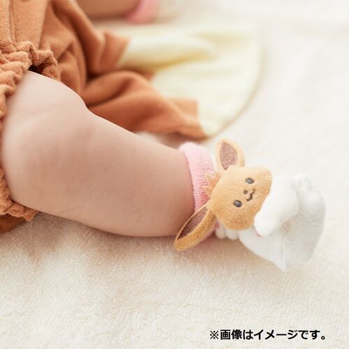 Pokémon Monpoke Evoli Baby Socken