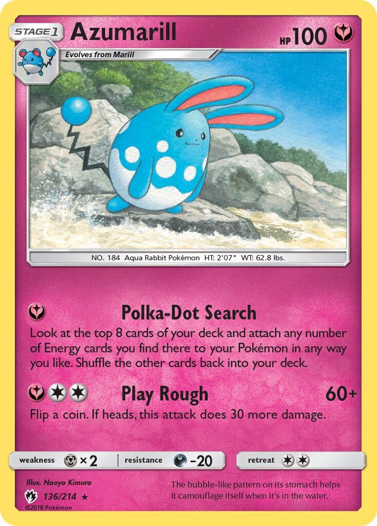 Azumarill - 136/214 - EN