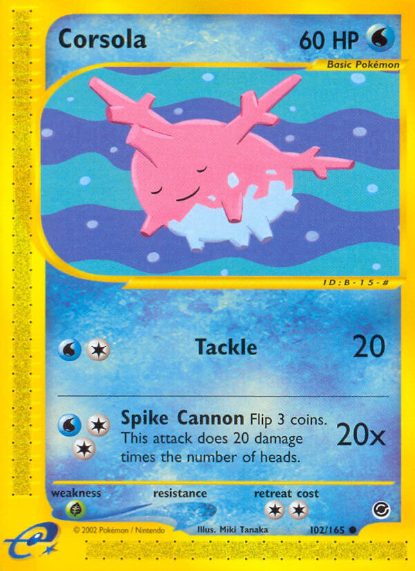 Corsola - 102/165 - EN